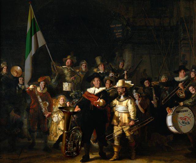 Rembrandt(?!), Nachtwacht